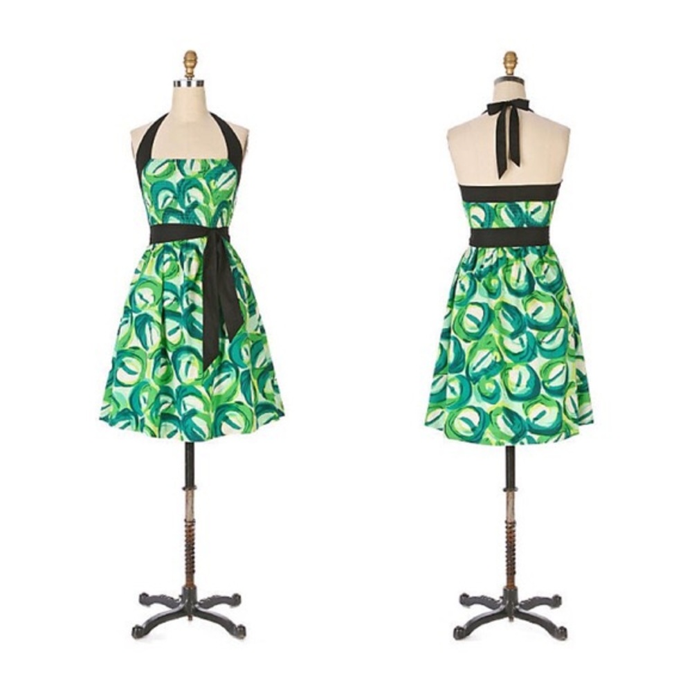 Anthropologie Halter Dress